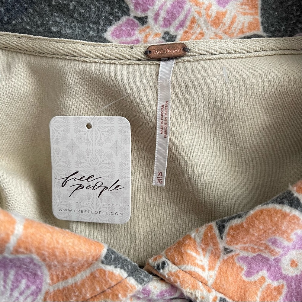 NEW Free People Printed Ruby Jacket - Picture 9 of 11